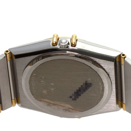 OMEGA Watches Quartz Stainless Steel Silver Constellation diamond gray dial