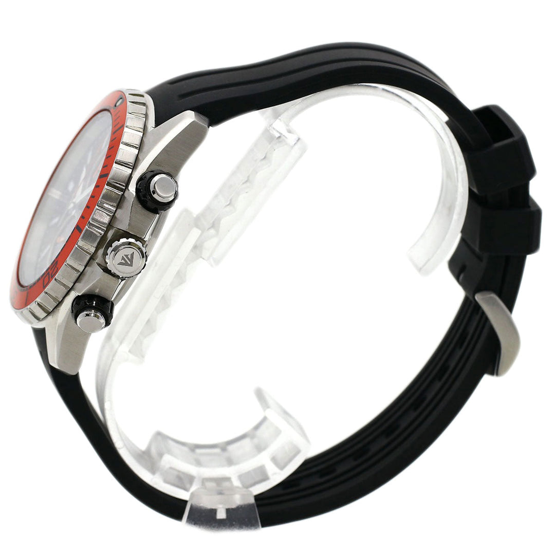 CITIZEN Watches Eco Drive CA0718-21E Stainless Steel, Rubber Silver Promaster Diver 200 black dial mens Used Authentic