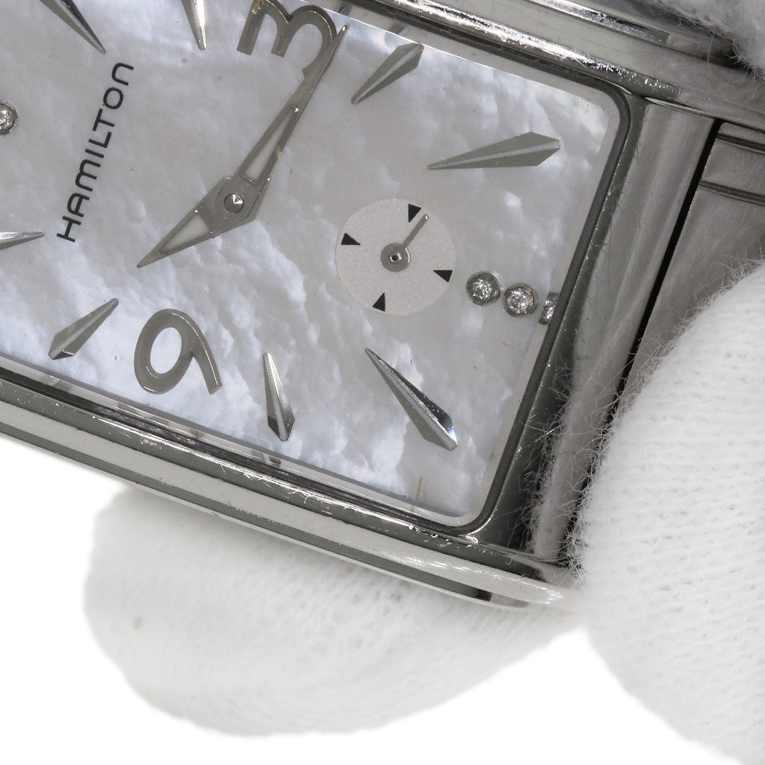 HAMILTON Watches Quartz H114111 Stainless Steel , Stainless Steel Silver Ardmore 4P Diamond White shell dial Women Used Authentic