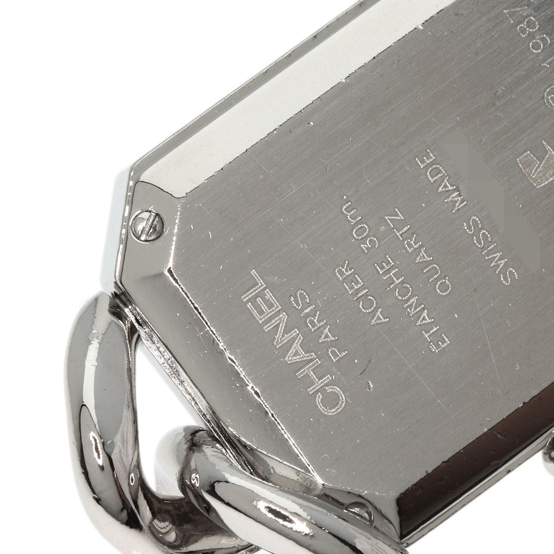 CHANEL Watches Quartz H0452 Stainless Steel , Stainless Steel Silver Premiere black dial Women Used Authentic