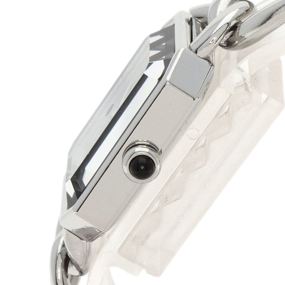 CHANEL Watches Quartz H0452 Stainless Steel , Stainless Steel Silver Premiere black dial Women Used Authentic