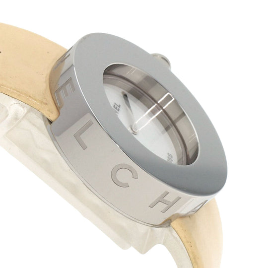 CHANEL Watches Quartz H0580 Stainless Steel, Enamel Silver La Ronde white dial Women Used Authentic