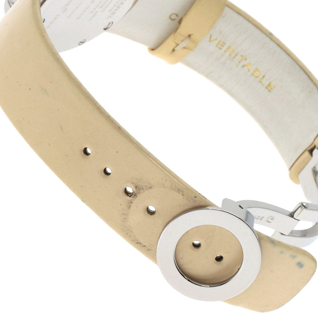 CHANEL Watches Quartz H0580 Stainless Steel, Enamel Silver La Ronde white dial Women Used Authentic