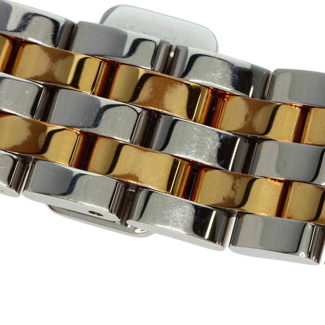 GUCCI Watches Quartz 5500L Stainless Steel , SSxGP gold Round face White shell dial Women Used Authentic