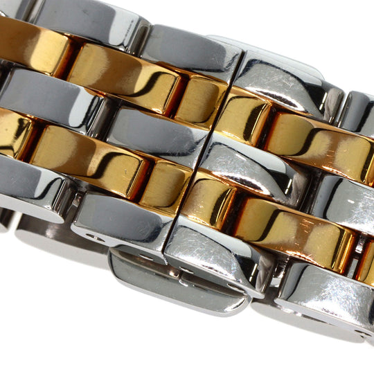 GUCCI Watches Quartz 5500L Stainless Steel , SSxGP gold Round face White shell dial Women Used Authentic