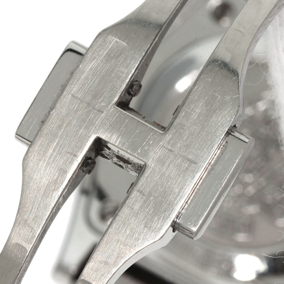 GUCCI Watches Quartz 115.5 Stainless Steel , Stainless Steel Silver Pantheon black dial Women Used Authentic