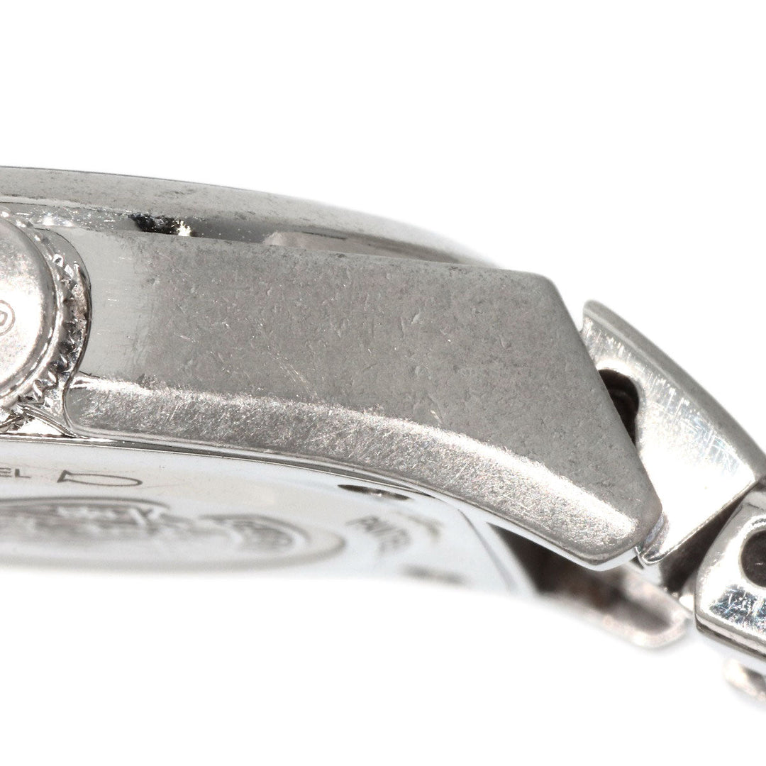 GUCCI Watches Quartz 115.5 Stainless Steel , Stainless Steel Silver Pantheon black dial Women Used Authentic