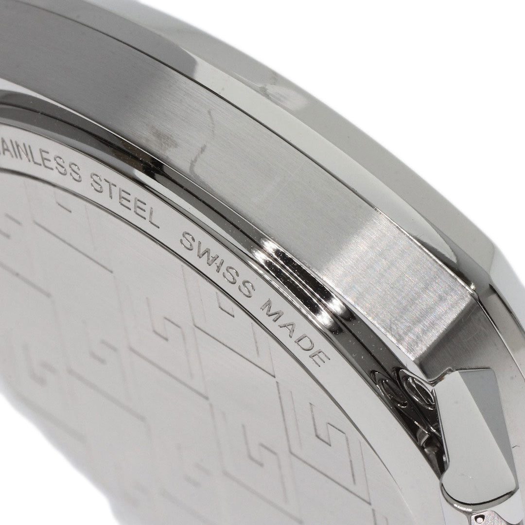 GUCCI Watches Quartz YA157302 Stainless Steel , Stainless Steel Silver Grip Chronograph Silver dial mens Used Authentic