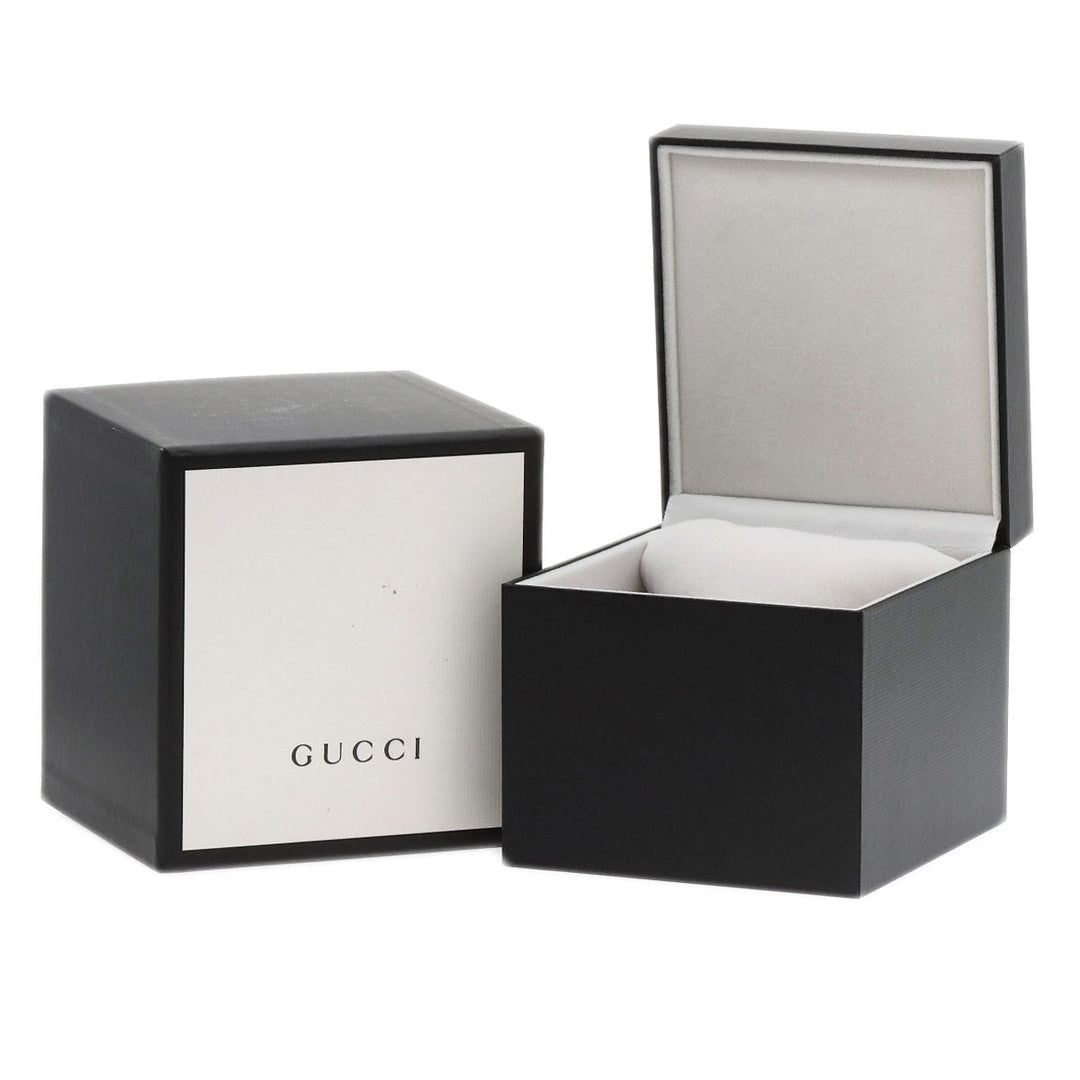 GUCCI Watches Quartz YA157302 Stainless Steel , Stainless Steel Silver Grip Chronograph Silver dial mens Used Authentic