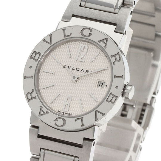 BVLGARI Watches Quartz BBL26S Stainless Steel , Stainless Steel Silver Bulgari Bulgari Silver dial Women Used Authentic