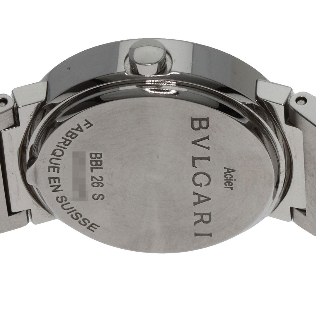 BVLGARI Watches Quartz BBL26S Stainless Steel , Stainless Steel Silver Bulgari Bulgari Silver dial Women Used Authentic
