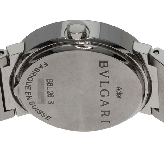 BVLGARI Watches Quartz BBL26S Stainless Steel , Stainless Steel Silver Bulgari Bulgari Silver dial Women Used Authentic