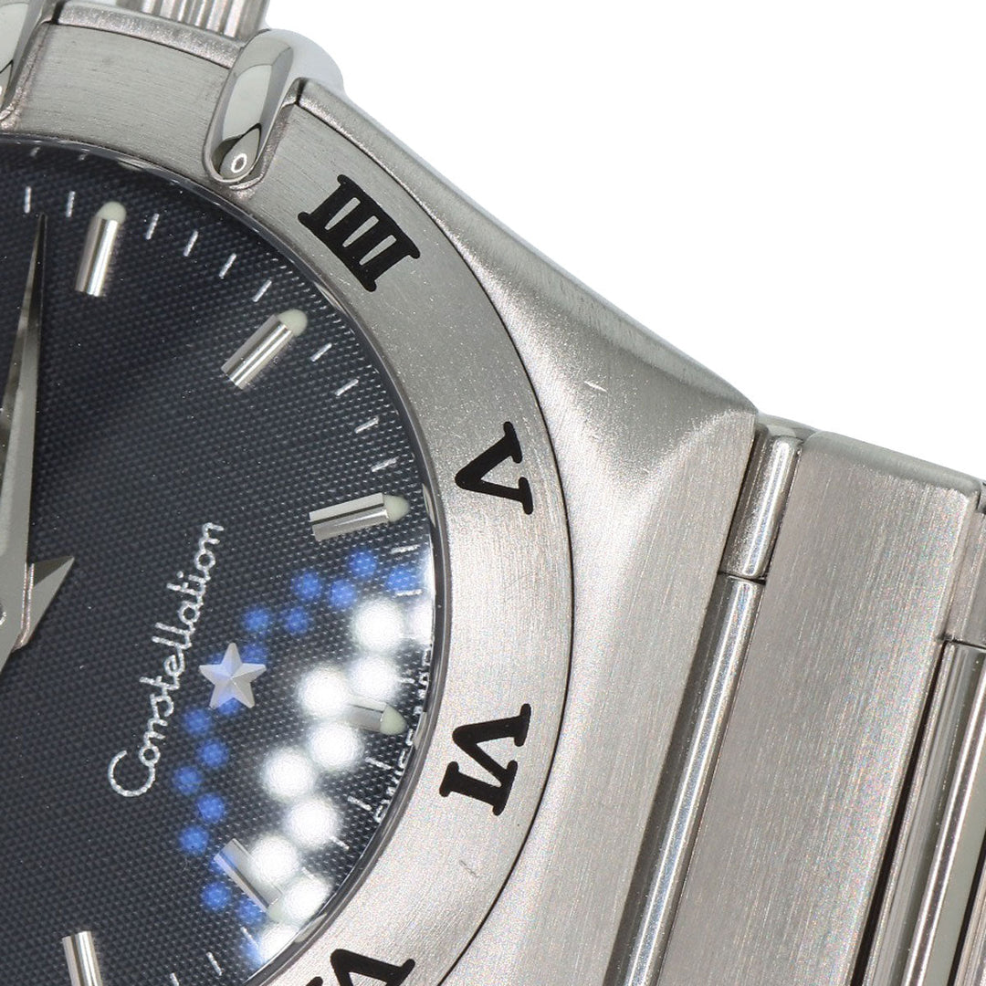 OMEGA Watches Quartz 1572.40 Stainless Steel , Stainless Steel Silver Constellation black dial Women Used Authentic