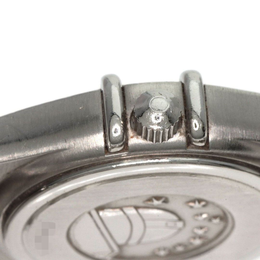 OMEGA Watches Quartz 1562.85 Stainless Steel , Stainless Steel Silver Constellation Blue shell dial Women Used Authentic