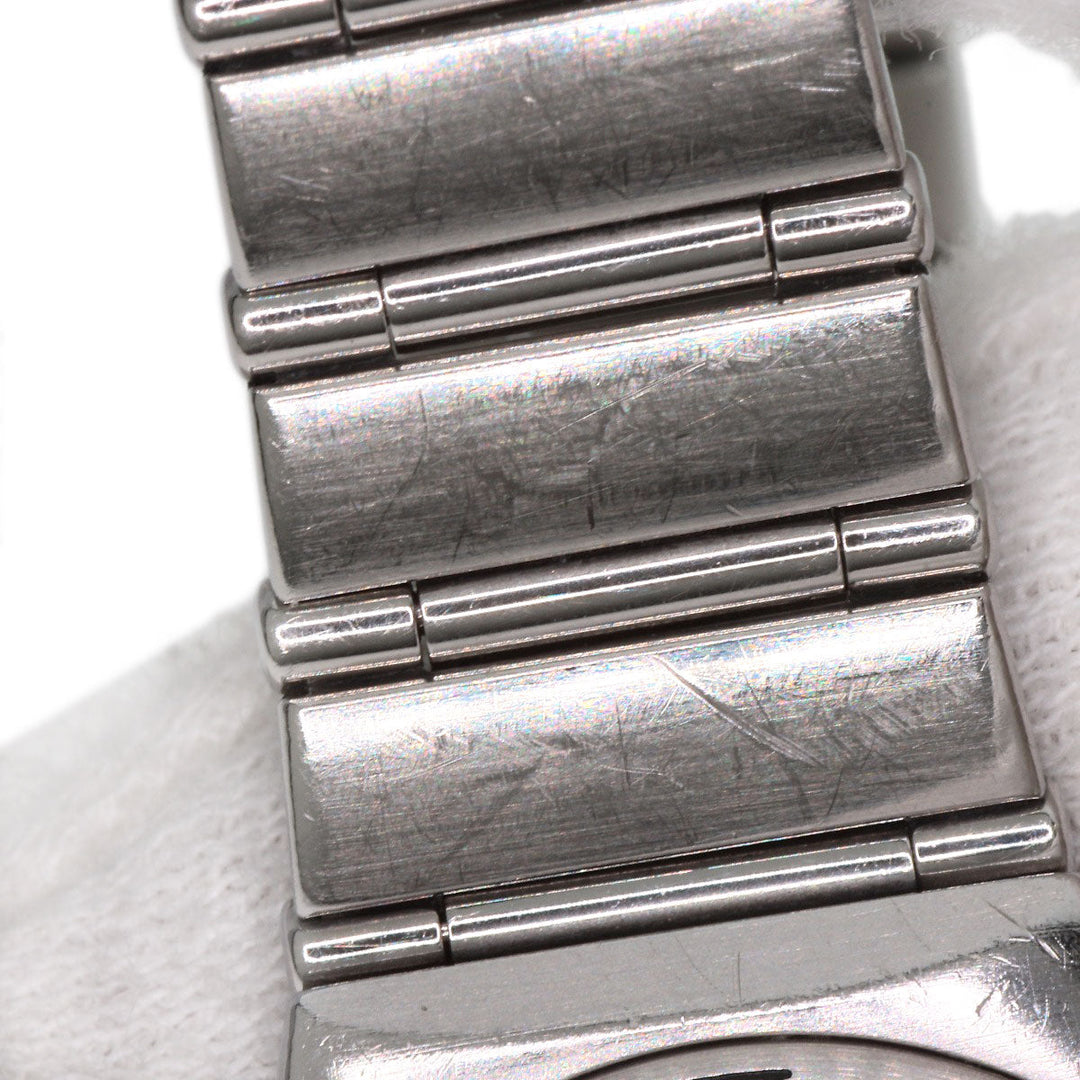 OMEGA Watches Quartz 1562.85 Stainless Steel , Stainless Steel Silver Constellation Blue shell dial Women Used Authentic