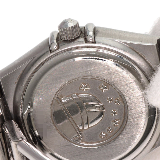 OMEGA Watches Quartz 1562.85 Stainless Steel , Stainless Steel Silver Constellation Blue shell dial Women Used Authentic