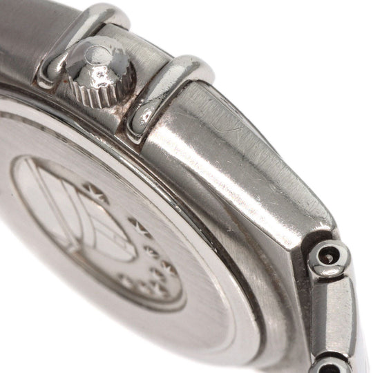 OMEGA Watches Quartz 1562.85 Stainless Steel , Stainless Steel Silver Constellation Blue shell dial Women Used Authentic