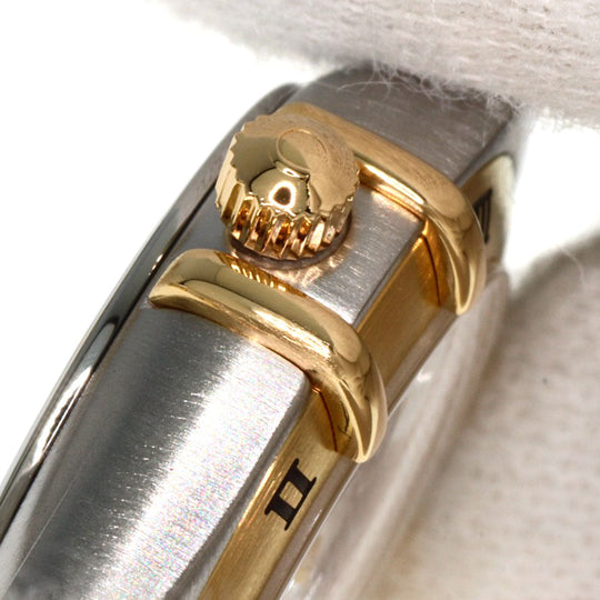 OMEGA Watches Quartz 1262.75.00 Stainless Steel , SSxK18YG gold Constellation diamond White shell dial Women Used Authentic