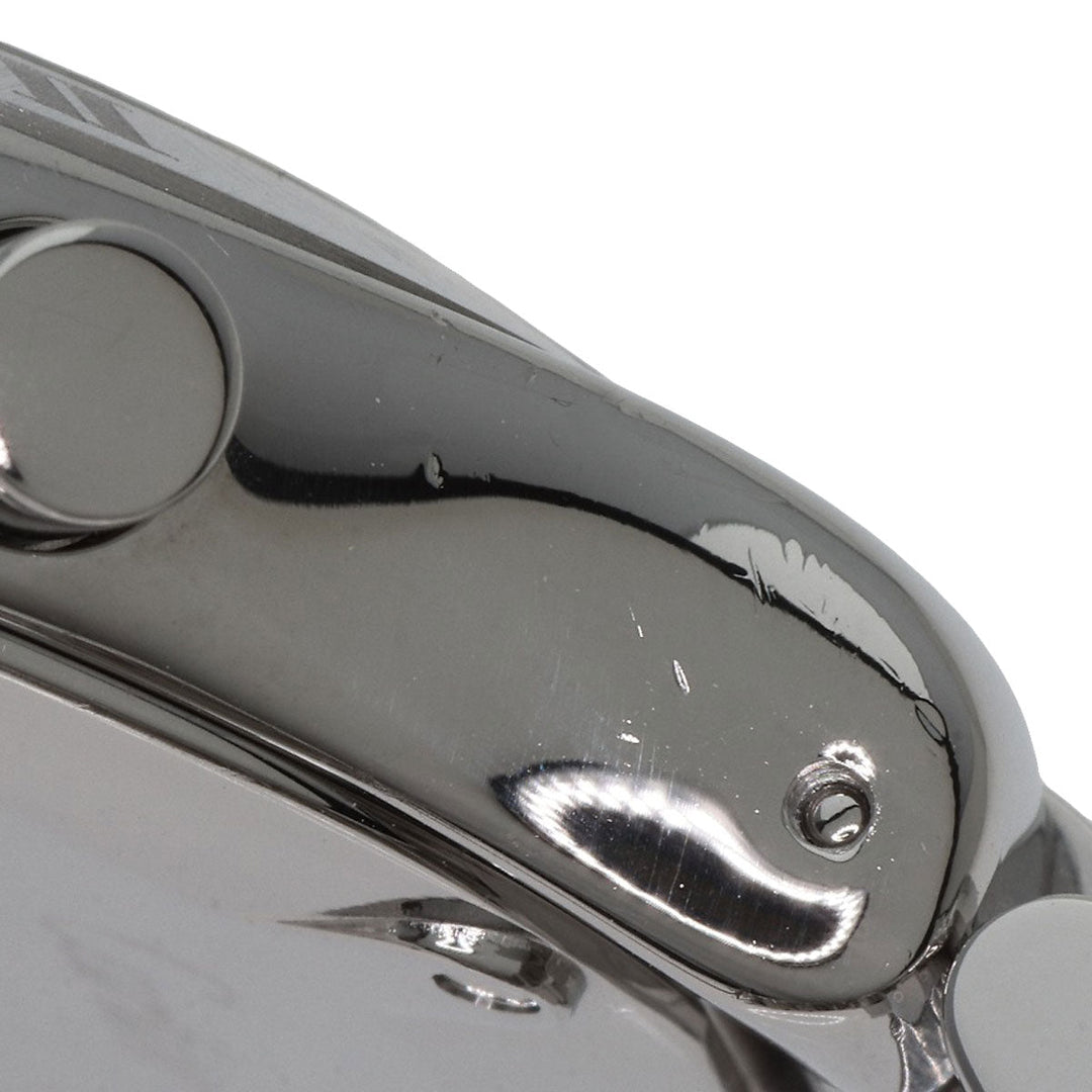 CARTIER Watches Quartz W10172T2 Stainless Steel , Stainless Steel Silver CHRONOSCAPH DATE black dial mens Used Authentic