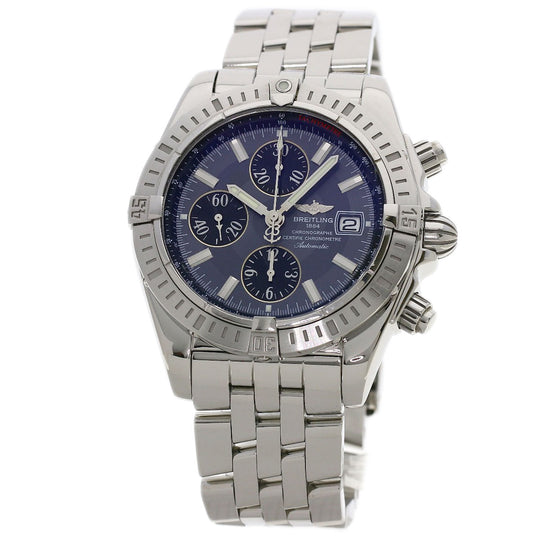 BREITLING Watches A13356 Stainless Steel Silver Chronomat Evolution mens Used Authentic