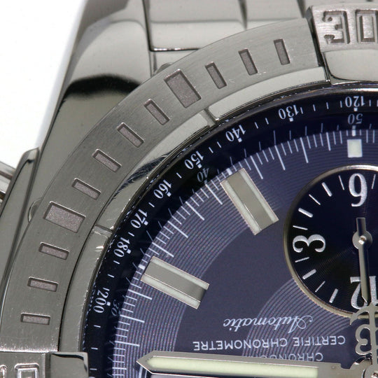 BREITLING Watches A13356 Stainless Steel Silver Chronomat Evolution mens Used Authentic