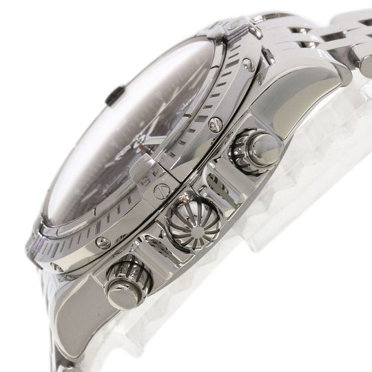 BREITLING Watches A13356 Stainless Steel Silver Chronomat Evolution mens Used Authentic