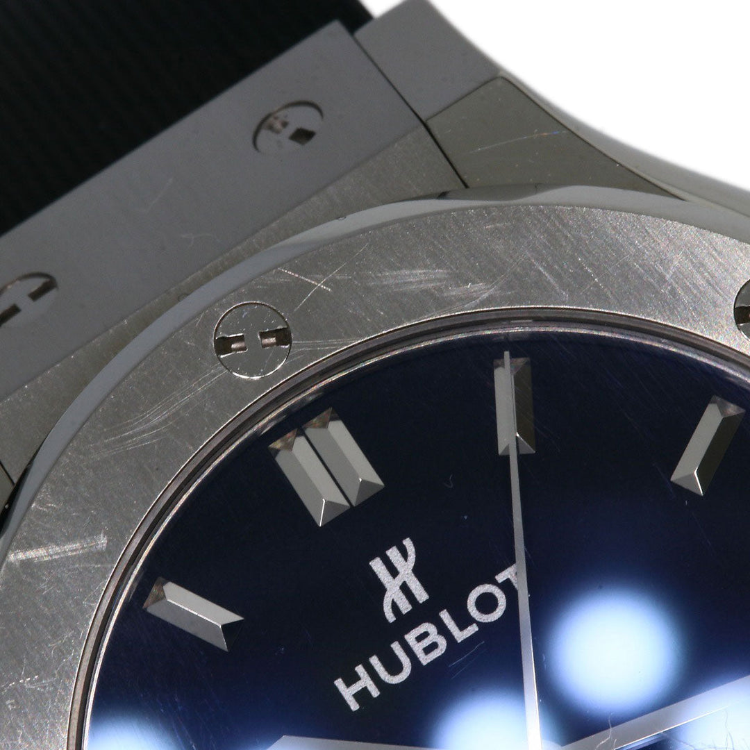 HUBLOT Watches Mechanical Automatic 565.NX.1171.RX titanium Silver Classic fusion black dial