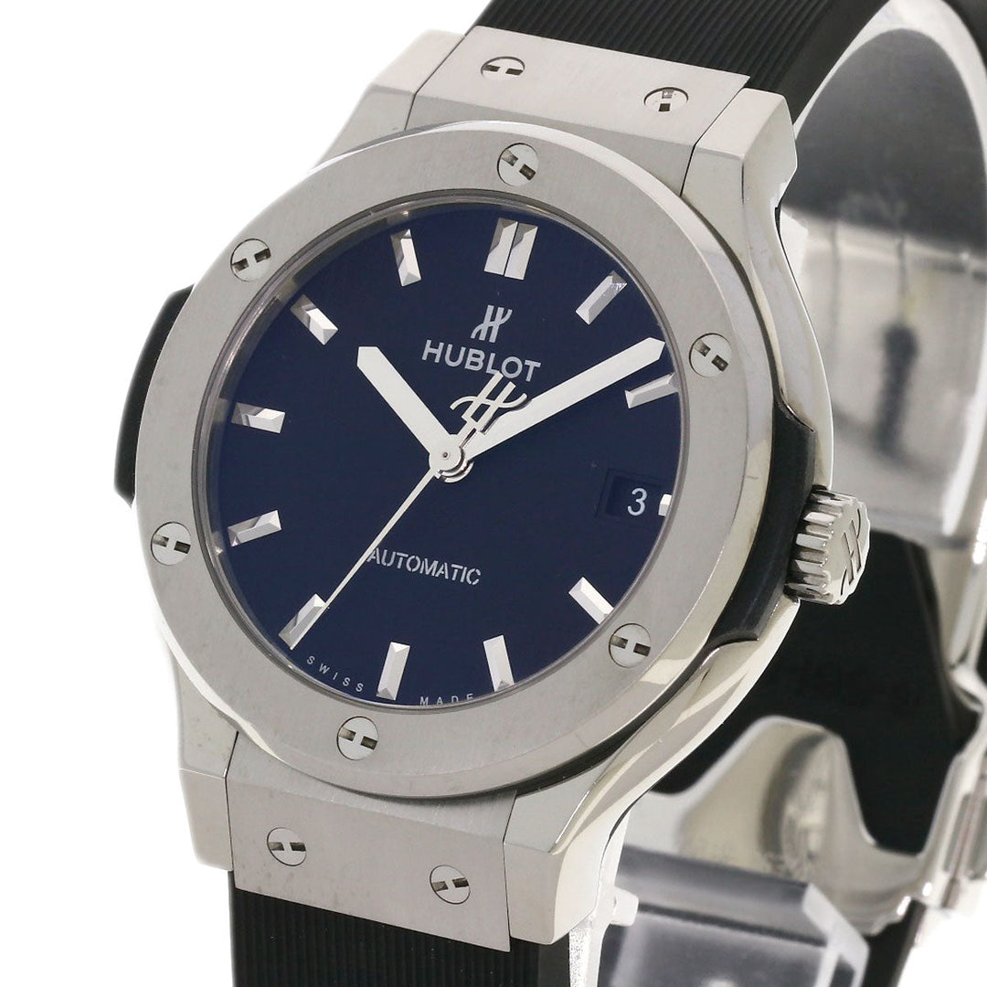 HUBLOT Watches Mechanical Automatic 565.NX.1171.RX titanium Silver Classic fusion black dial