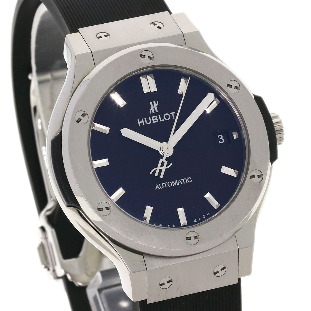 HUBLOT Watches Mechanical Automatic 565.NX.1171.RX titanium Silver Classic fusion black dial