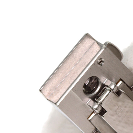 HERMES Watches Quartz CL4.221 Stainless Steel , SSxPGP gold Clipper Nacre New Buckle Pink shell dial Women Used Authentic