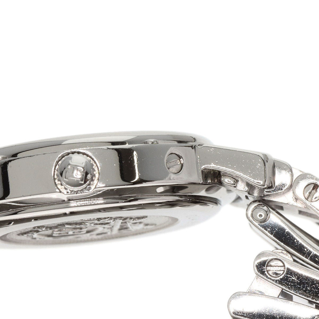 HERMES Watches Quartz CL4.210 Stainless Steel , Stainless Steel Silver Clipper new buckle white dial Women Used Authentic