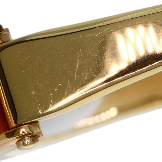 GUCCI Watches Quartz 1500L Gold Plated gold Square Face 1P Diamond White shell dial