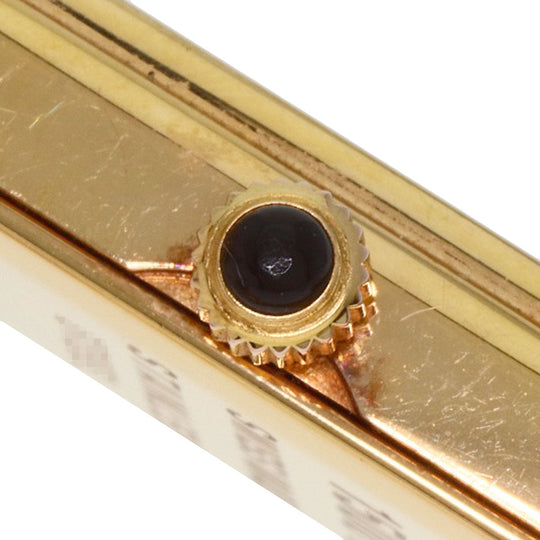 GUCCI Watches Quartz 1500L Gold Plated gold Square Face 1P Diamond White shell dial