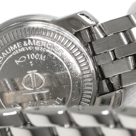 Baume & Mercier Watches Quartz Stainless Steel Silver Kay Platn Silver dial