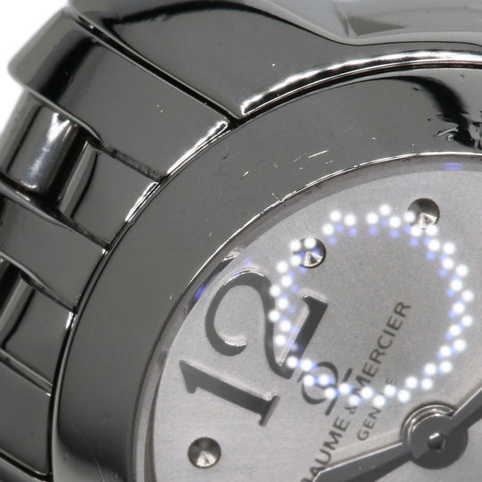 Baume & Mercier Watches Quartz Stainless Steel Silver Kay Platn Silver dial