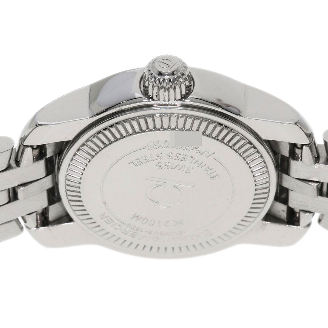 Baume & Mercier Watches Quartz Stainless Steel Silver Kay Platn Silver dial
