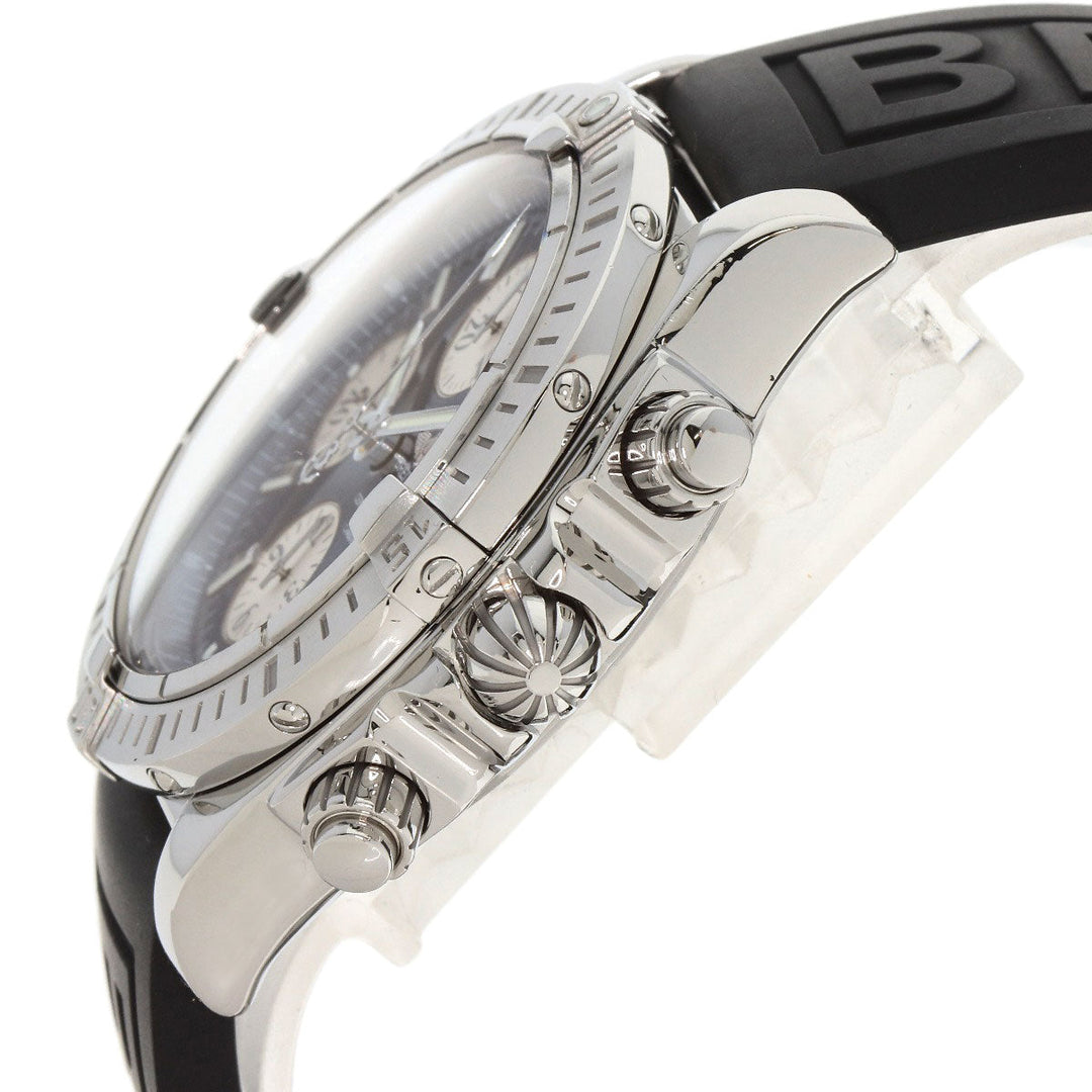 BREITLING Watches A13356 Stainless Steel, Rubber Silver Chronomat Evolution mens Used Authentic