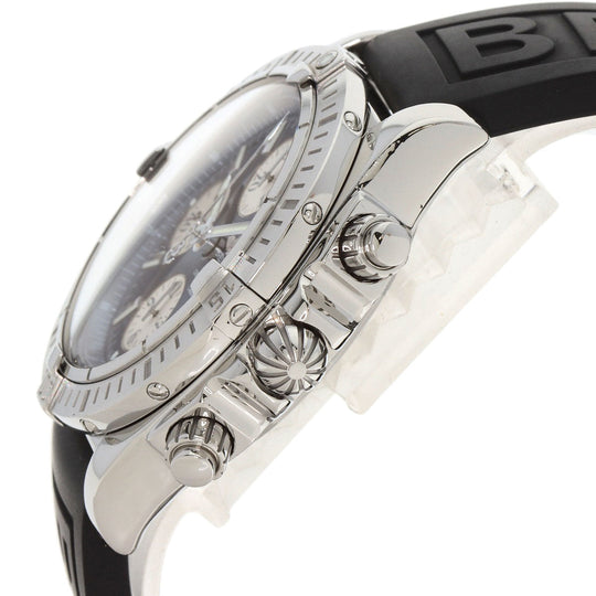 BREITLING Watches A13356 Stainless Steel, Rubber Silver Chronomat Evolution mens Used Authentic