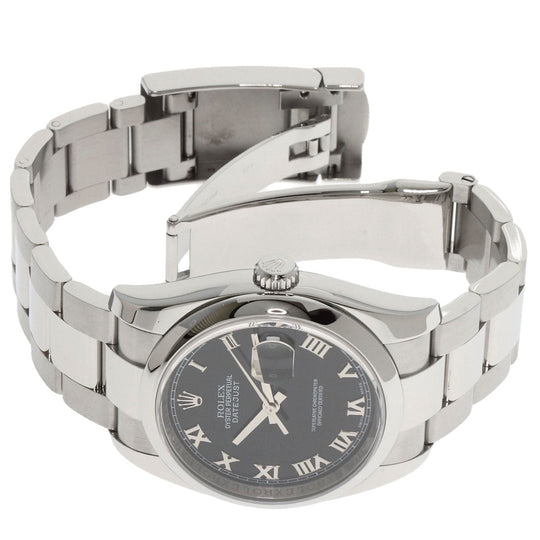 ROLEX Watches Mechanical Automatic 116200 Stainless Steel , Stainless Steel Silver DATEJUST 36 Silver dial mens Used Authentic