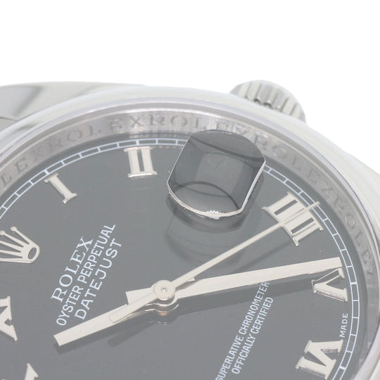 ROLEX Watches Mechanical Automatic 116200 Stainless Steel , Stainless Steel Silver DATEJUST 36 Silver dial mens Used Authentic
