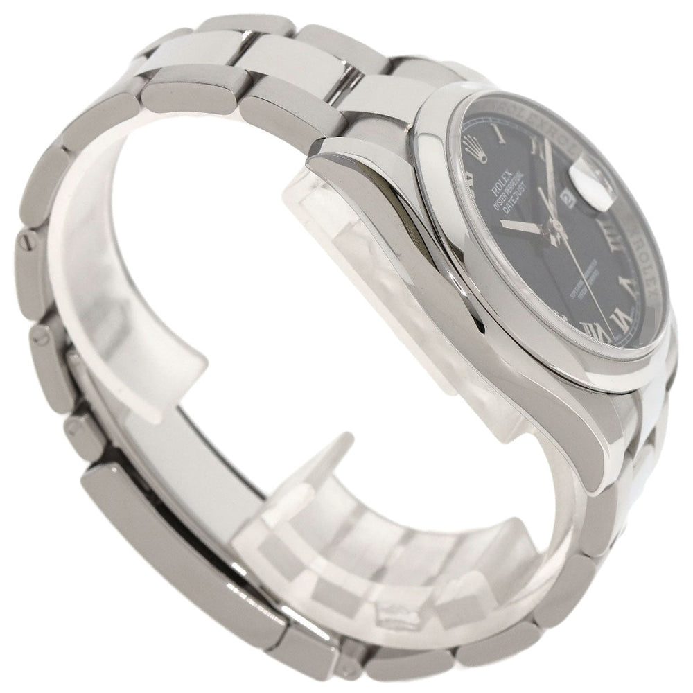 ROLEX Watches Mechanical Automatic 116200 Stainless Steel , Stainless Steel Silver DATEJUST 36 Silver dial mens Used Authentic