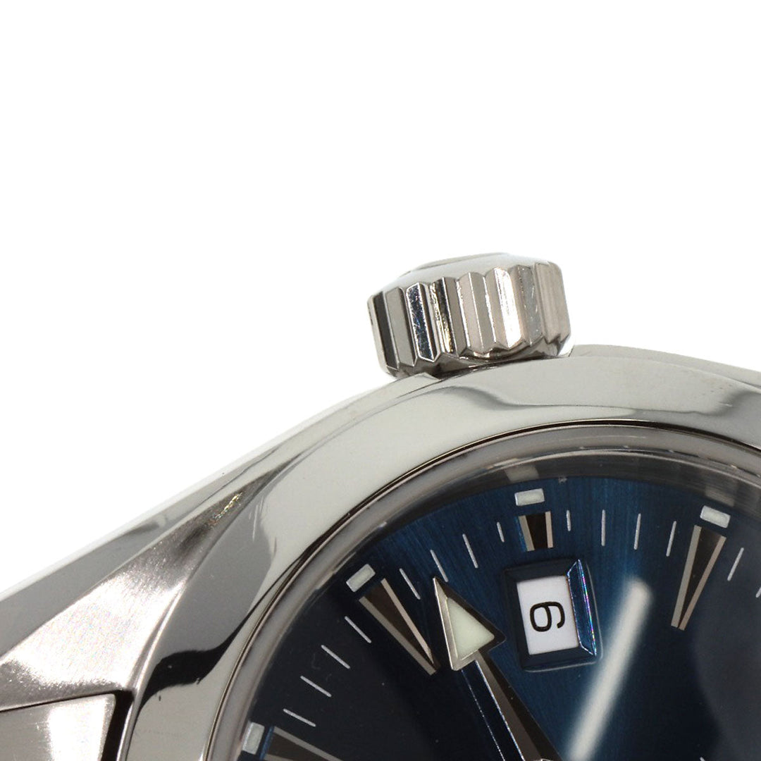 OMEGA Watches Quartz 2577.80 Stainless Steel , Stainless Steel Silver Seamaster Aqua Terra Navy dial Women Used Authentic