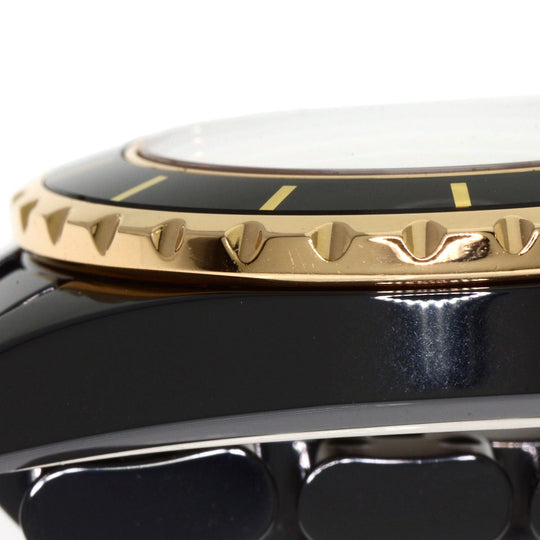 CHANEL Watches Quartz H2543 ceramic black J12 1.3" black dial