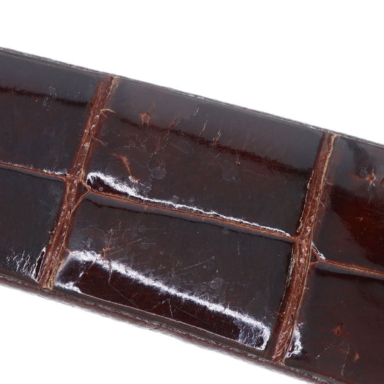 SEIKO Watches Quartz 7770-6020 K18YG, leather gold CREDOR gold dial mens Used Authentic