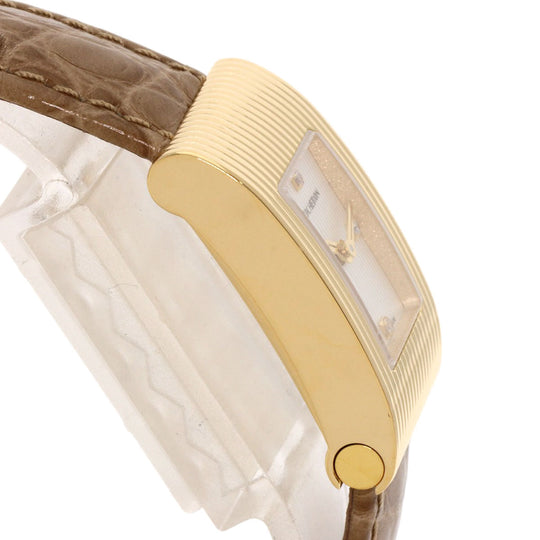 Boucheron Watches Quartz WA030507 18K Yellow Gold gold Refre 4P Diamond white dial