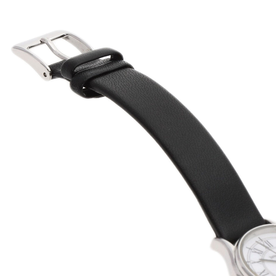 TIFFANY&Co. Watches Quartz Stainless Steel, Leather Silver Classic white dial Women Used Authentic