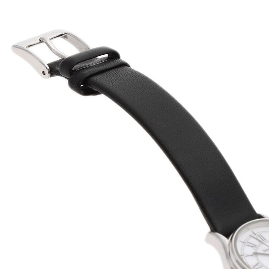 TIFFANY&Co. Watches Quartz Stainless Steel, Leather Silver Classic white dial Women Used Authentic