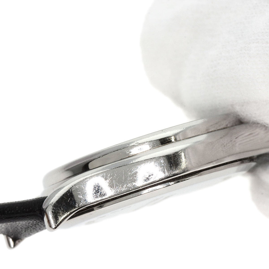 TIFFANY&Co. Watches Quartz Stainless Steel, Leather Silver Classic white dial Women Used Authentic