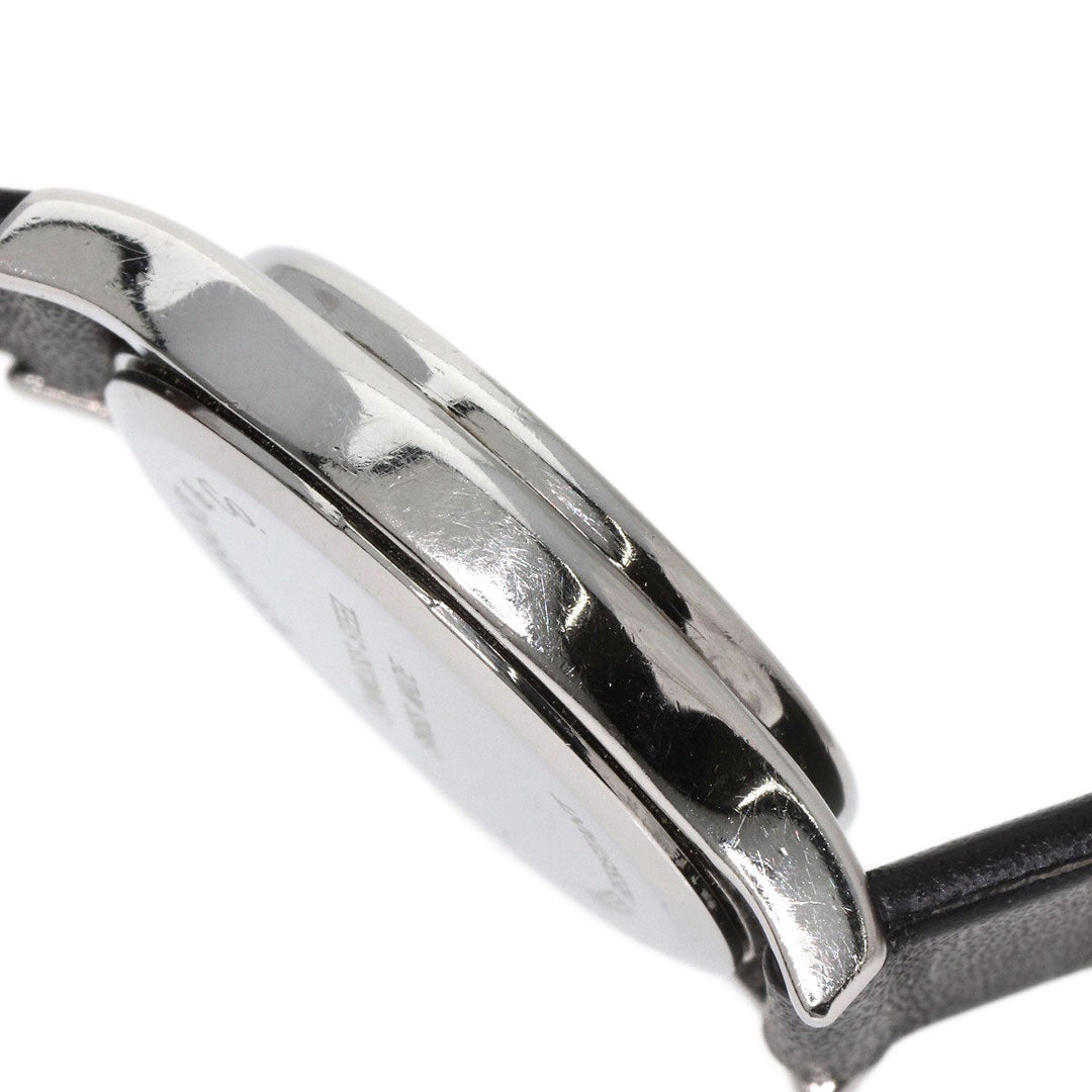 TIFFANY&Co. Watches Quartz Stainless Steel, Leather Silver Classic white dial Women Used Authentic