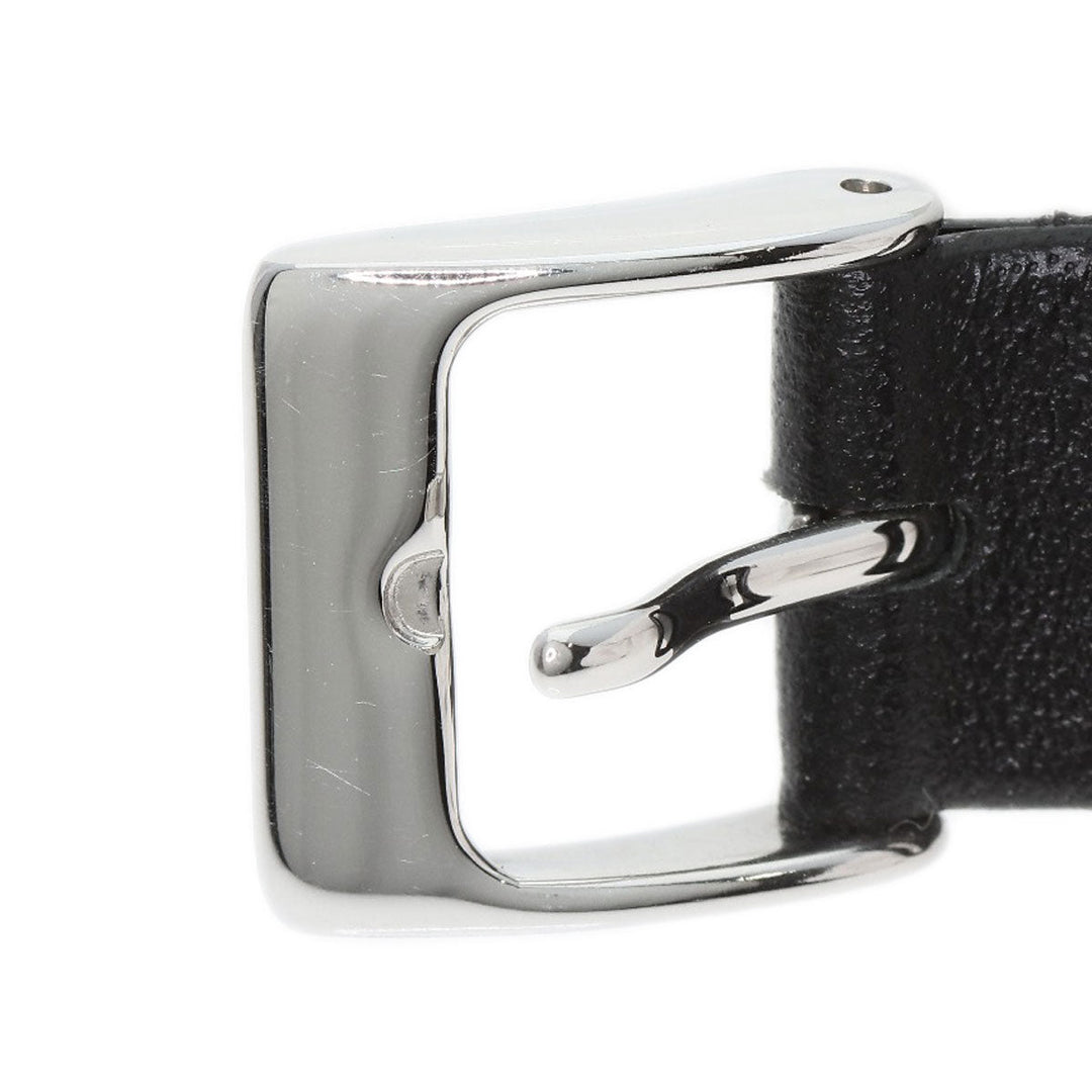 TIFFANY&Co. Watches Quartz Stainless Steel, Leather Silver Classic white dial Women Used Authentic